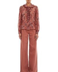 Ulla Johnson - Nina Ruffle Blouse - Lyst