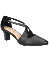 Easy Street - Elegance Faux Leather Pointed Toe Pumps - Lyst