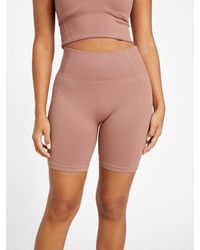 Guess - Cara Nylon Bike Shorts - Lyst