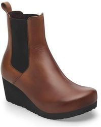 Birkenstock - Ebba Wedge Slip On Ankle Boot - Lyst