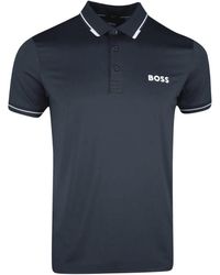 BOSS - Paul Pro Slim Fit Short Sleeve Polo Shirt - Lyst