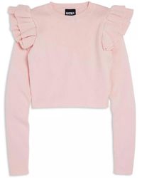 KatieJnyc - Tween Long Sleeve Isla Flutter Sleeve Top - Lyst