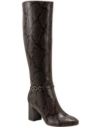 Bandolino - Brenda2 Faux Leather Pointed Toe Knee-high Boots - Lyst