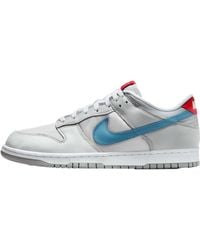 Nike - Dunk Low Qs Metallic/Aegean Storm Hf0391-001 - Lyst