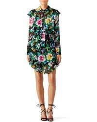 Marissa Webb - Bright Floral Printed Dress - Lyst