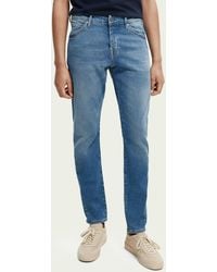 Scotch & Soda - The Singel Slim Tapered-fit Jeans - Lyst