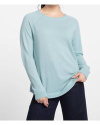 Kinross Cashmere - Rounded Hem Sweater - Lyst