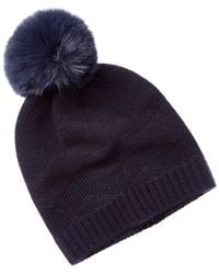 Phenix - Zig-Zag Texture Cashmere Beanie - Lyst