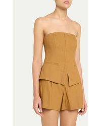 A.L.C. - Renee Strapless Top - Lyst