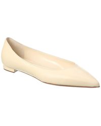 Manolo Blahnik - Kietta Leather Flat - Lyst