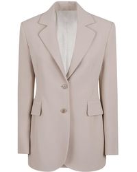 Ermanno Scervino - Tailored Viscose Single-Breasted Jacket - Lyst