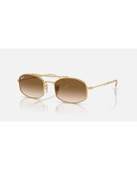 Ray-Ban - Oval Non Polarized Sunglasses Rb3719 - Lyst