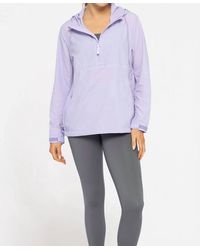 Mono B - Hi-Lo Zip-Up Nylon Running Jacket - Lyst