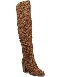 Journee Collection - Collection Wide Width Wide Calf Kaison Boot - Lyst