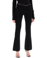 Alexander Wang - Knit Pants With Chain Detail - Lyst