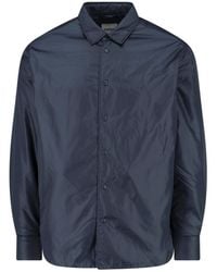 Aspesi - Tailored Fit Button-Down Shirt With Pointed Collar - Lyst