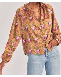 LoveShackFancy - Manchester Blouse - Lyst
