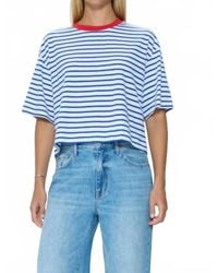 Pistola - Mae Stripe Short Sleeve Tee - Lyst