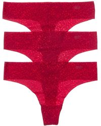 DKNY - 3Pk Litewear Cut Anywhere Thong - Lyst
