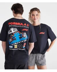 Aéropostale - Formula 1 Performance & Design Relaxed Graphic Tee - Lyst