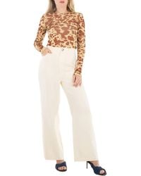 Nanushka - Tie Dye Lymee Mesh-Jersey Top - Lyst