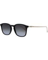 Ferragamo - Salvatore Rectangular Sunglasses Sf2846s 001 53mm 2846 - Lyst