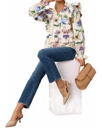 PROSPERINE® - Faye Ruffle Top - Lyst