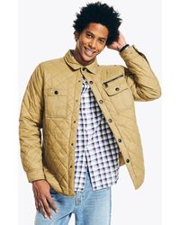 Nautica - Big & Tall Sustainably Crafted Tempasphere Quilted Shirt Jacket - Lyst