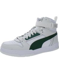 PUMA - Game High Tops Casual Basketball Shoes - Lyst