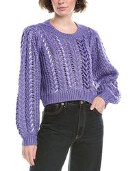 Cinq À Sept - Nayara Cropped Pullover - Lyst