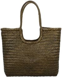 Dragon Diffusion - Ns Diagonal Triple Jump Leather Shoulder Bag - Lyst