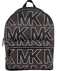 Michael Kors - Cooper Large Signature Pvc Graphic Logo Backpack Book Bag - Lyst