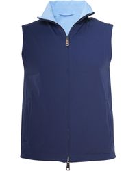 Kiton - Kired Ivan Nylon Reversible Vest - Lyst