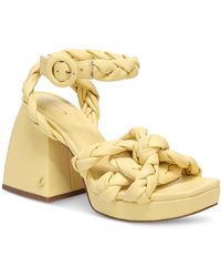 Circus by Sam Edelman - Mable Faux Leather Strappy Platform Sandals - Lyst