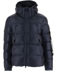 OUTHERE - Quilted Nylon Down Jacket With Adjustable Hood - Lyst