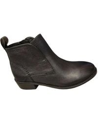 Salvia - Nico Leather Ankle Boot - Lyst