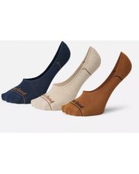 Timberland - 3-pack Bowden Liner No-show Sock - Lyst
