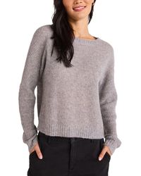 Bella Dahl - Drop Shoulder Cashmere & Silk-Blend Sweater - Lyst