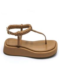 Gia Borghini - Braided Strap Sandals - Lyst