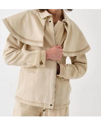 seventy + mochi - Fara Cape Jacket - Lyst