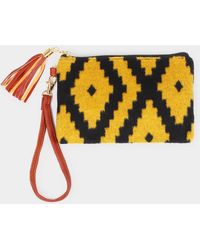 Fashnzfab - Western Print Wristlet Pouch Bag - Lyst