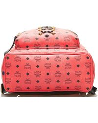 MCM - Visetos Canvas Backpack Bag (pre-owned) - Lyst
