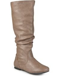 Journee Collection - Collection Extra Wide Calf Jayne Boot - Lyst
