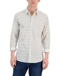 Michael Kors - Printed Slim Fit Button-down Shirt - Lyst