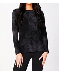 French Kyss - Soft Stretch Basic Tie Dye Tee - Lyst