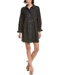 Elan - Denim Shirt Dress - Lyst