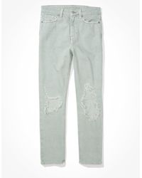 American Eagle Outfitters - Ae Ripped Mom Straight Jean - Lyst
