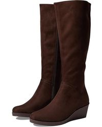 Aerosoles - Binocular Tall Boots Faux Suede Knee High Jobb605 - Lyst