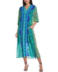 Johnny Was - Kahinu Silk Maxi Dress - Lyst