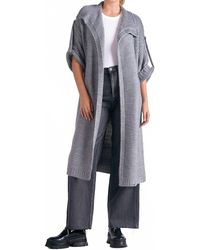 Elan - Long Sweater Cardigan - Lyst